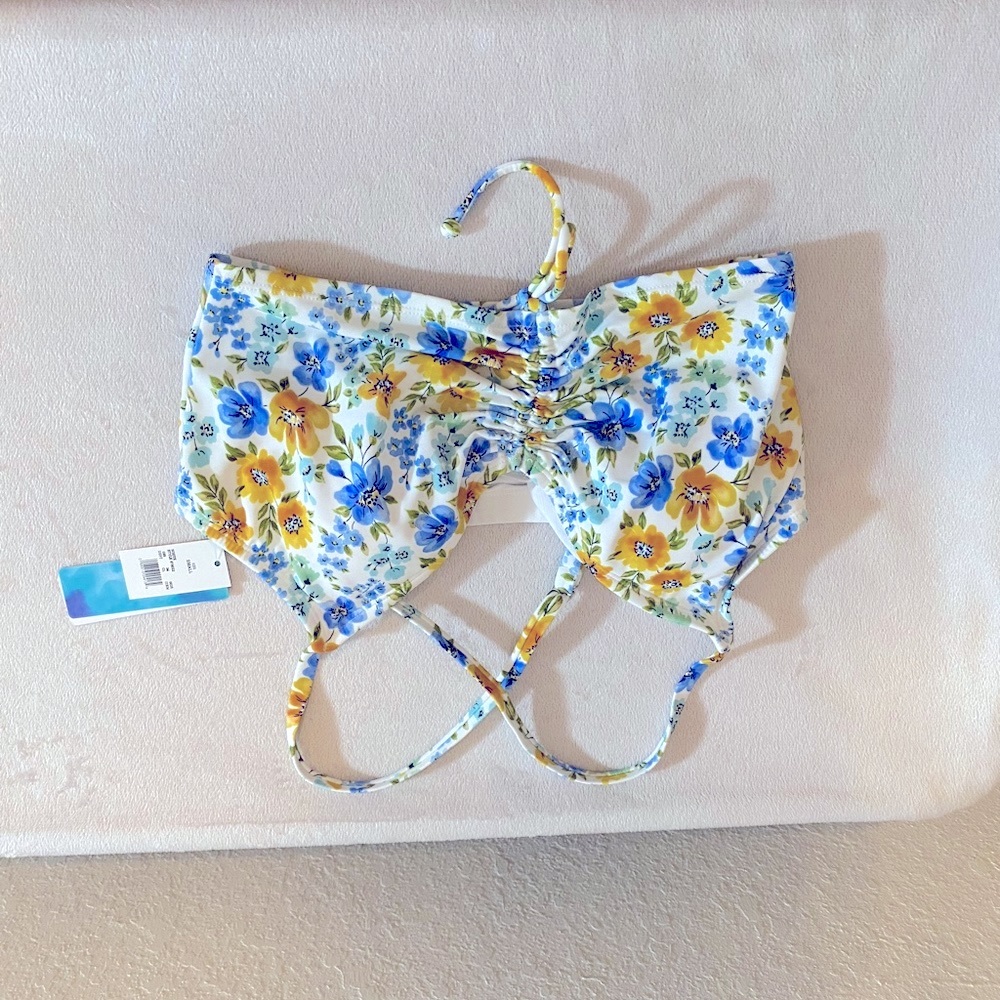 Beach Betty Bikini Top with Slimming control Cinch-Front. NWT SZ. Small - Picture 6 of 12